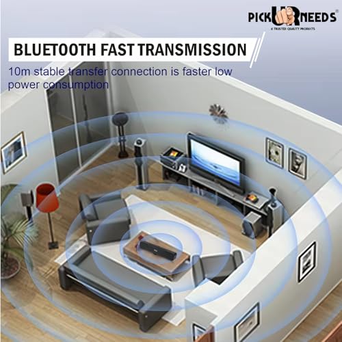 Pick Ur Needs Portable Bluetooth Wireless Soundbar Party Speaker 10W, Heavy Bass, TWS, 5H Playtime, Multi-Connectivity (USB/SD/FM/AUX) - Image 5