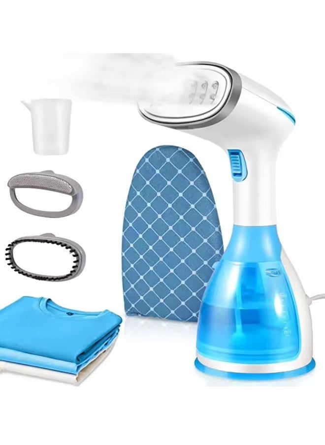 Steam Iron for Clothes,1500W Handheld Garment Steamer Iron Portable Iron Steam with Strong Penetrating 30S Fast Heating Ironing Wrinkle Remover-280ml 