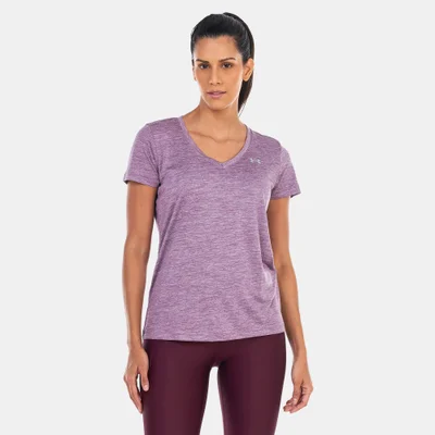 UNDER ARMOUR Women's Tech™ Twist V-Neck Training T-Shirt