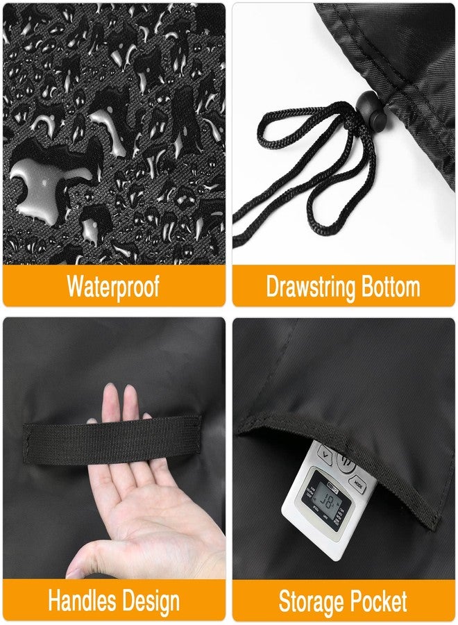 TwoPone Portable Air Conditioner Cover for BLACK and DECKER,SereneLife,Dreo,Shinco,ZAFRO,Whynter,Midea,Waterproof AC Covers Indoor 420D Dust Cover Storage Bag - 19x16x30inch - Image 2