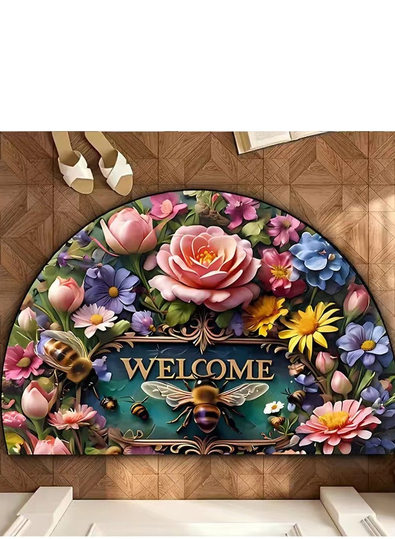 Door Mat Welcome Mat 60x90 cm Front Door Mat Outdoor for Home Entrance Outdoor Mat for Outside Entry Way Doormat Entry Rugs - Image 1
