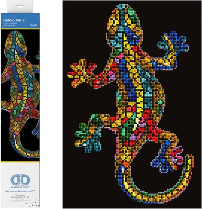 Diamond Dotz Kit Intermediate Gekko Paua