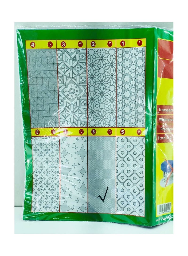 Large Transparent Decorative Gladiator - Multi-Shaped - 12 Pieces - Image 2