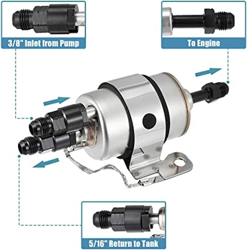 Wivplex 58 PSI EFI Fuel Filter Regulator - Image 4