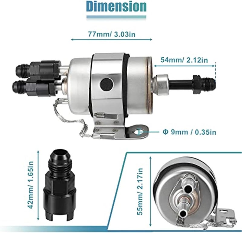 Wivplex 58 PSI EFI Fuel Filter Regulator - Image 5