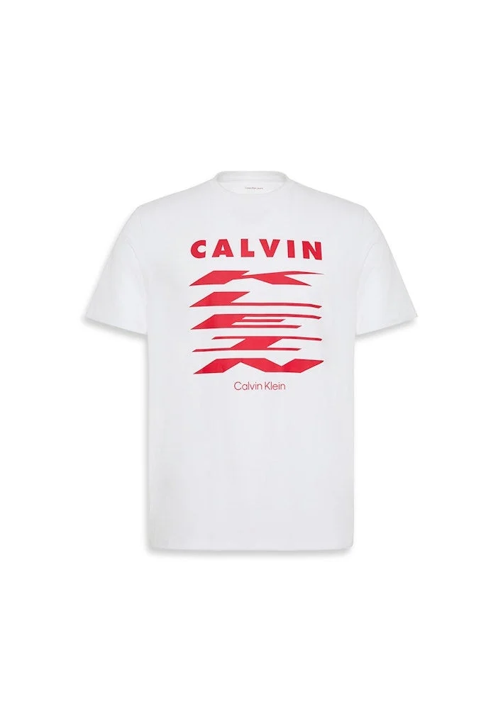 Calvin Klein Jeans  30S Graphic Crew Neck T-Shirt for Men | Best Price UAE