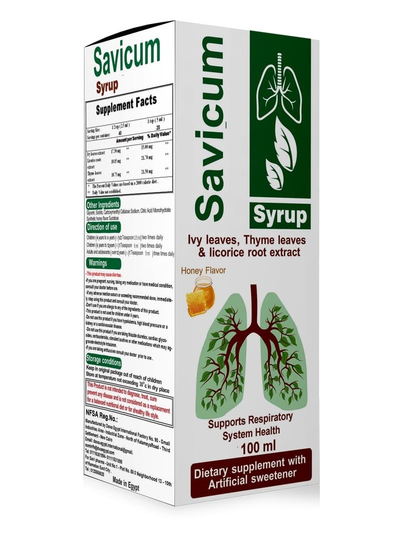 SAVI PHARMA SAVICUM SYRUP - Image 1