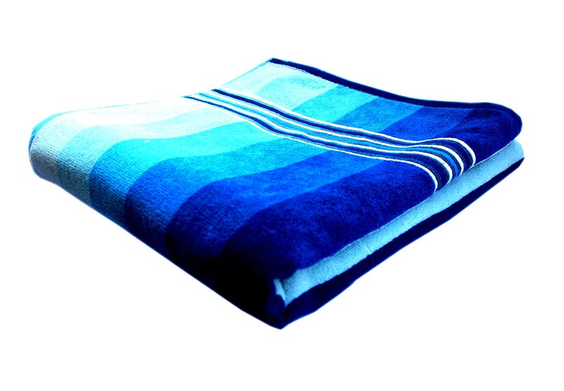 Space Fly Luxury Cotton Stylish and Super Absorbent, Good Look Quick Drying and Easy Washing Bath Towels (Multicolour, 28 X 58-inch) (Set of 2) - Image 4