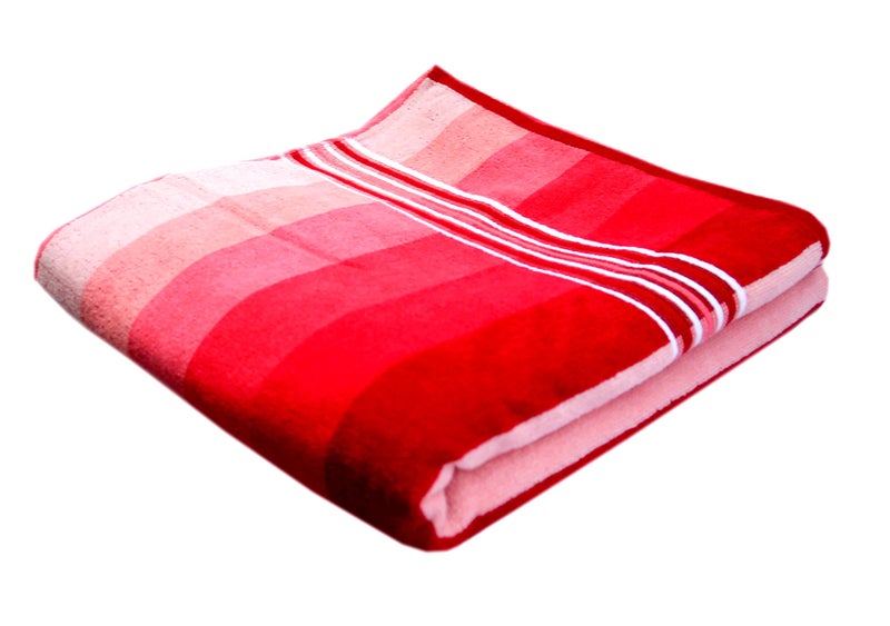 Space Fly Luxury Cotton Stylish and Super Absorbent, Good Look Quick Drying and Easy Washing Bath Towels (Multicolour, 28 X 58-inch) (Set of 2) - Image 5