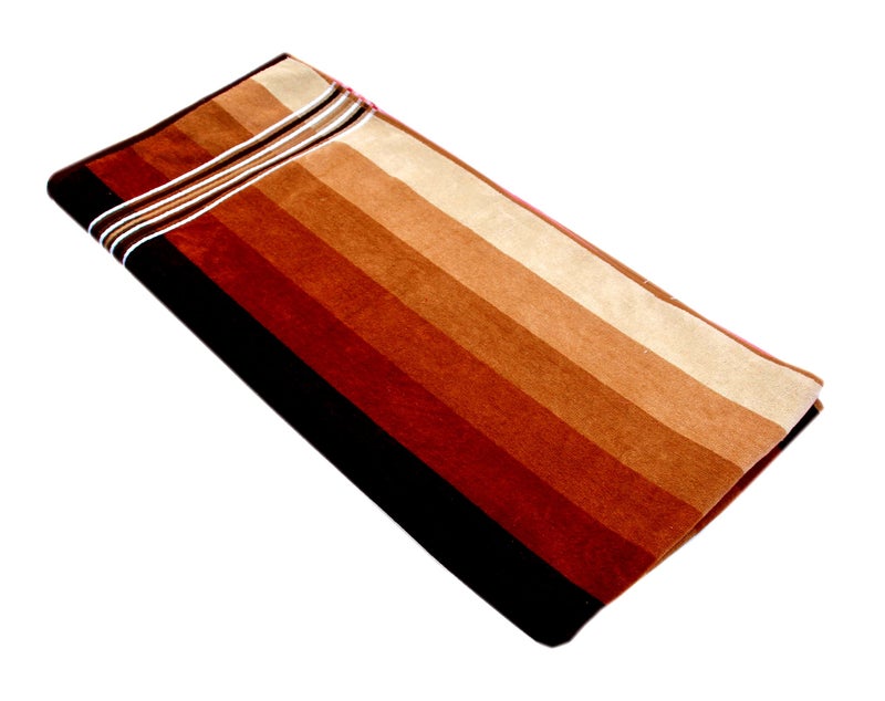 Space Fly Luxury Cotton Stylish and Super Absorbent, Good Look Quick Drying and Easy Washing Bath Towels (Multicolour, 28 X 58-inch) (Set of 2) - Image 3