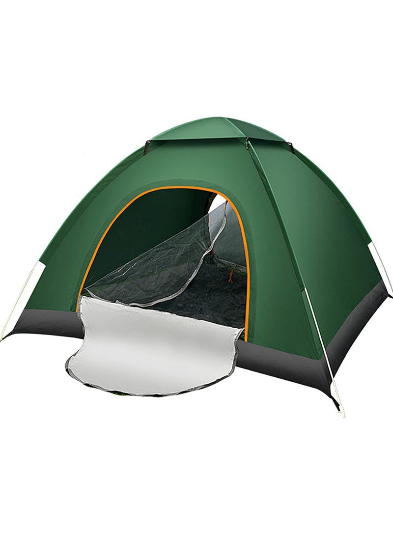 DubaiGallery خيمة تخييم، خيمة شمسية، خيمة قابلة للفتح، خيمة لمسة واحدة، مظلة شمسية، خيمة بسيطة، قابلة للتنفس، سهلة التركيب، 4 مواسم، تخييم، قابلة للطي الفردي، دبابيس وحقيبة تخزين متضمنة، مقاومة للرياح - Image 3