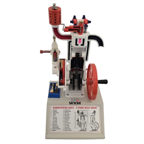 WKM 4-Stroke Diesel Engine Demonstration Model – Educational Teaching Aid for Classroom & Lab Physics Learning - Image 1