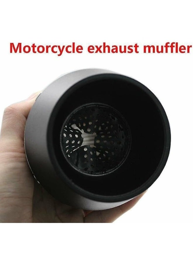M40 Motorcycle Exhaust Muffler Pipe - Black - Image 4