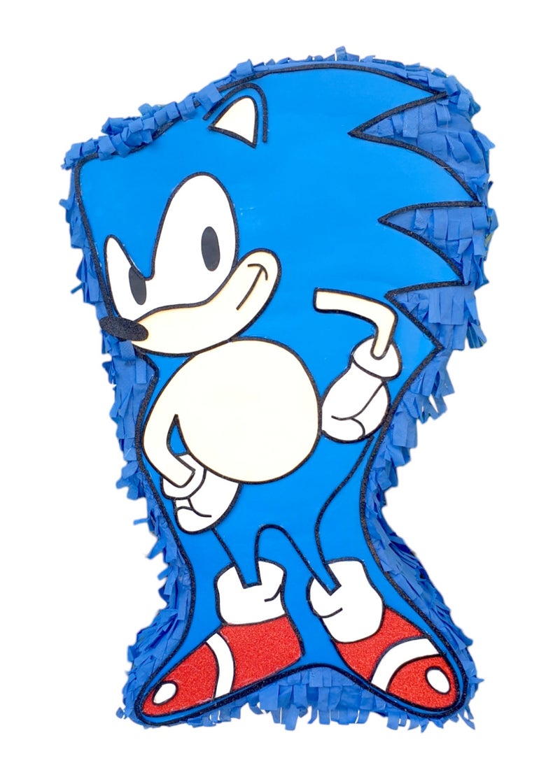 Sonic Pinata Birthday Party Decoration Sonic Pinata - Image 1