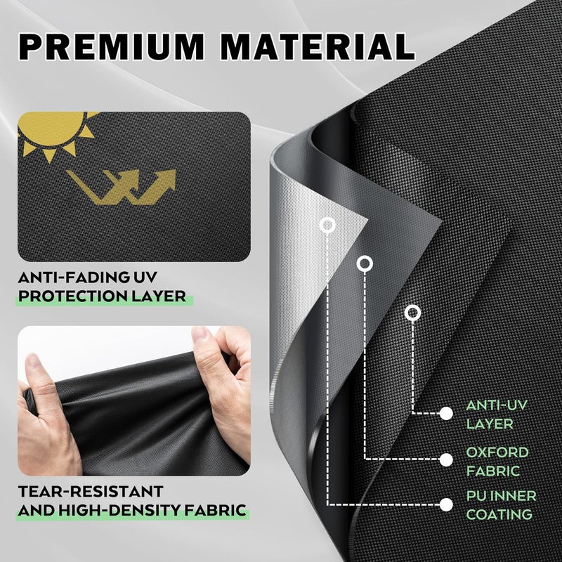 Starcrew Grill Cover for Blackstone Culinary 30" Griddle 1934 2092 2163 1855 1858 2257, Outdoor Flat Top Griddle Cover for Blackstone Original 28in Griddle 2287 - Image 3