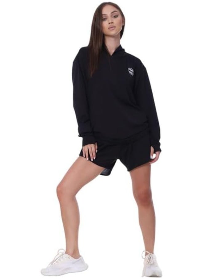 zecotex  Black sports shorts  - Image 1