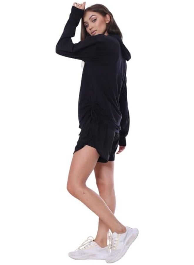 zecotex  Black sports shorts  - Image 2