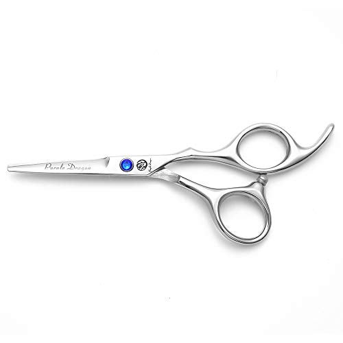 Purple Dragon 4“/5"/5.5"/6"/6.5"/7"/7.5"/8"/9"/10" Sharp Edge Salon Hair Cutting Shears - Pet/Dog Grooming Scissors with Bag - Perfect for Barber or Pet Groomer - Image 1