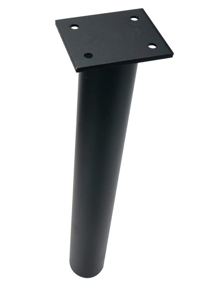 Dcloud Newtown Furniture Legs Metal Black Coffee Table Leg Support Legs Bedside Cabinet Legs TV Cabinet Sofa Legs 4 Piece Black 12 - Image 2