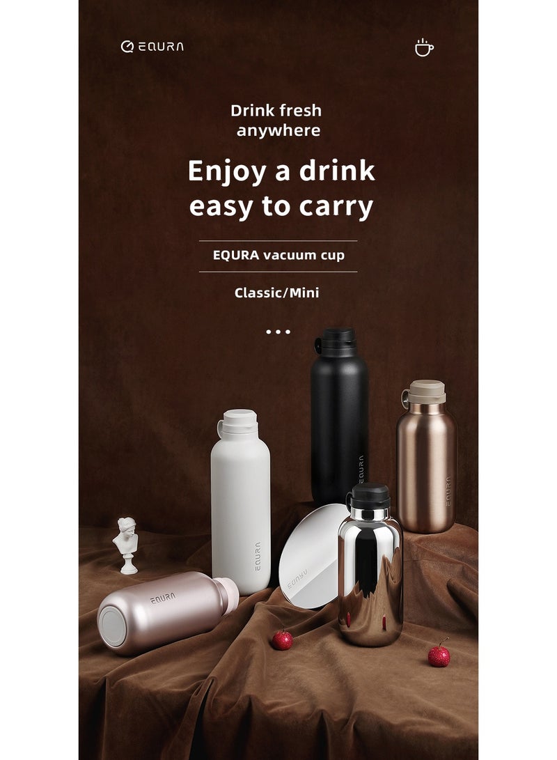 Portable Thermos Bottle 650ml Vacuum Insulated, Durable Stainless Steel Flask for Hot & Cold Drinks  - Image 2