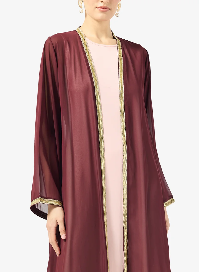 Golden Apple  Chiffon Abaya for Women | Best Price UAE