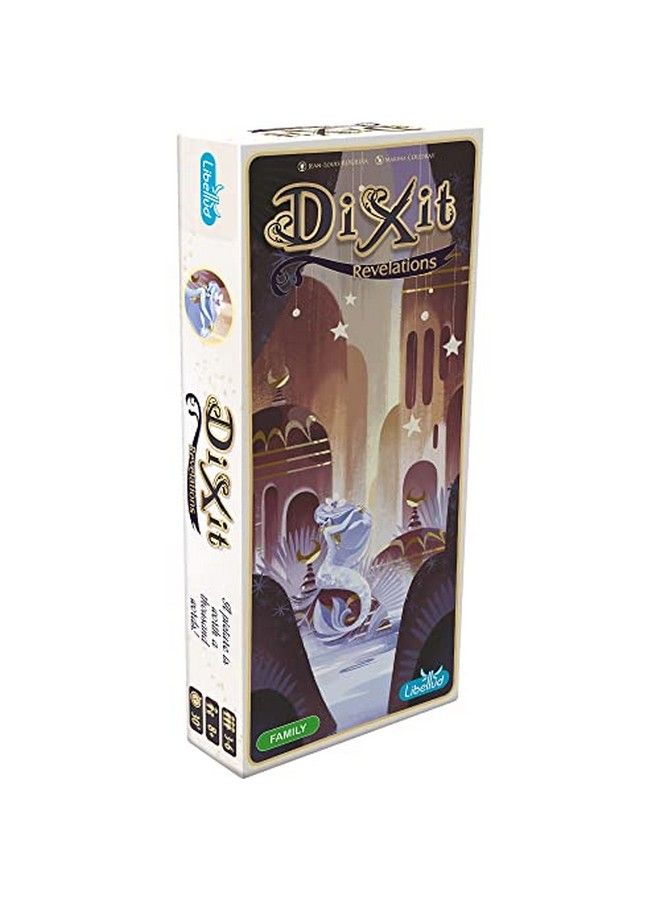 Libellud Dixit Revelations Board Game Expansion ; Storytelling Game For Kids And Adults ; Family Board Game ; Creative Kids Game ; Ages 8 And Up ; 3 6 Players ; Average Playtime 30 Minutes ; Made By Libellud - Image 1