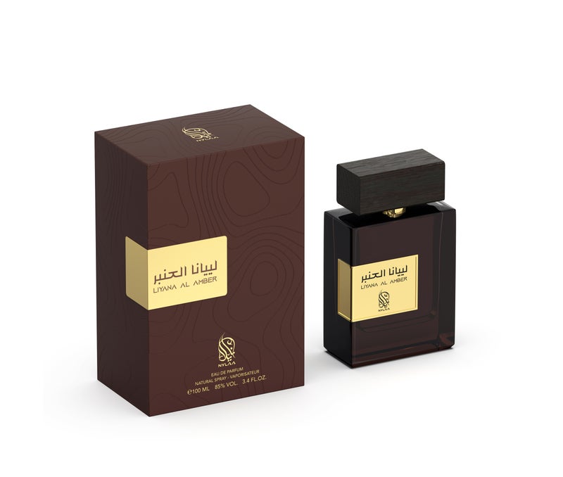 NYLAA ليانا العطر الأمبري (EDP) 100 مل | عطر مميز للجنسين (للرجال والنساء) | عطر عربي يدوم طويلاً | عطر للاستخدام اليومي - Image 4