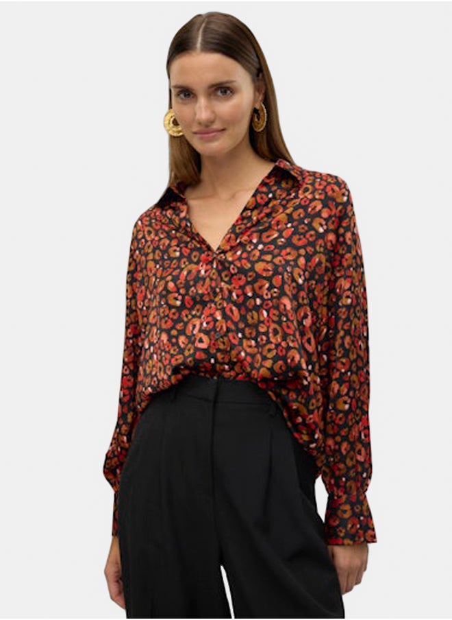 VERO MODA Vmrubia L/S Shirt Wvn Btq Ga  - Image 1