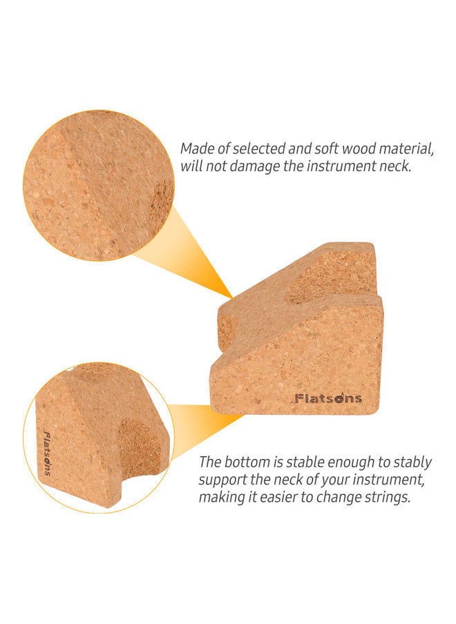 NIBEMINENT - Wooden Guitar Neck Rest - Image 1