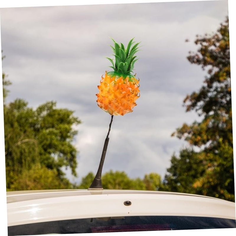 Pineapple Car Antenna Topper Unique Dashboard Decor Accessory - Image 3