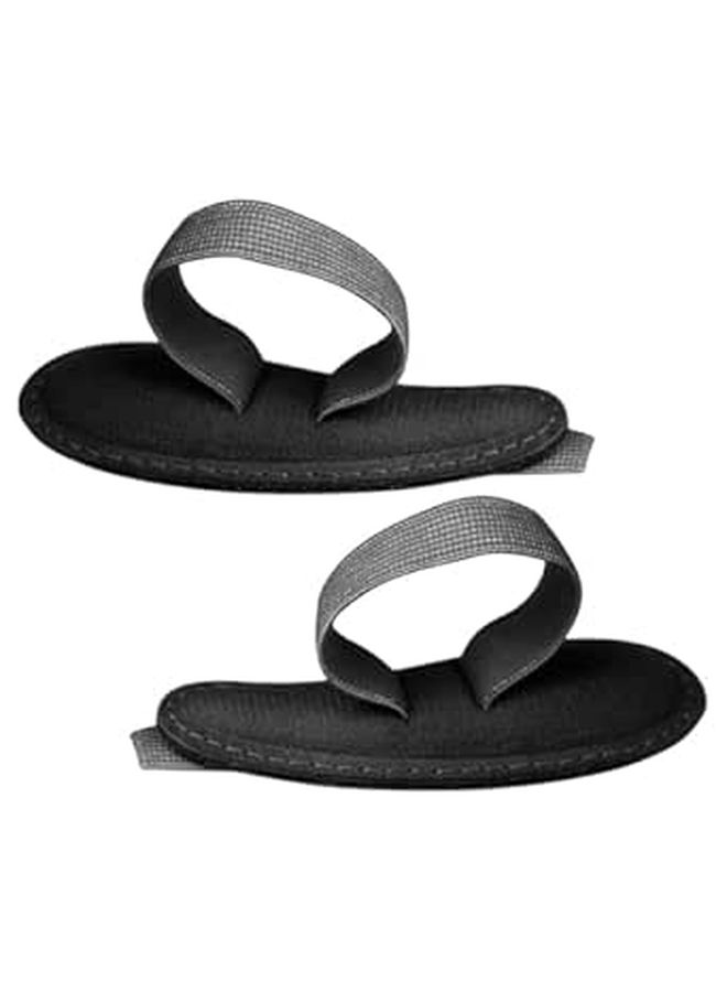 Adjustable Black Bunion And Hammer Separator Pads For Overlapping Toe Support - Image 1