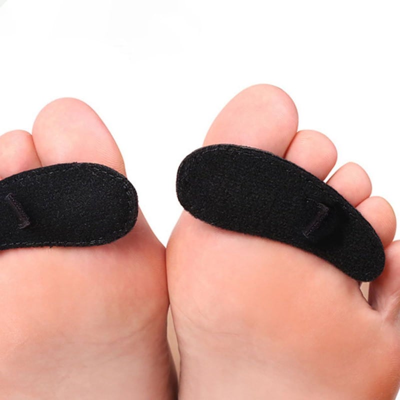 Adjustable Black Bunion And Hammer Separator Pads For Overlapping Toe Support - Image 5