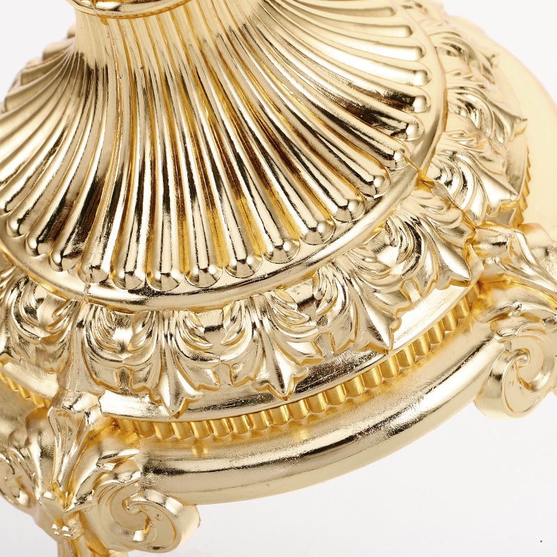 Middle East Metal Base for Displaying Vase Oriental Vase Stand Holder Rustic Metal Base for Flower Planter Alloy Table Base for Home Decoration - Image 5