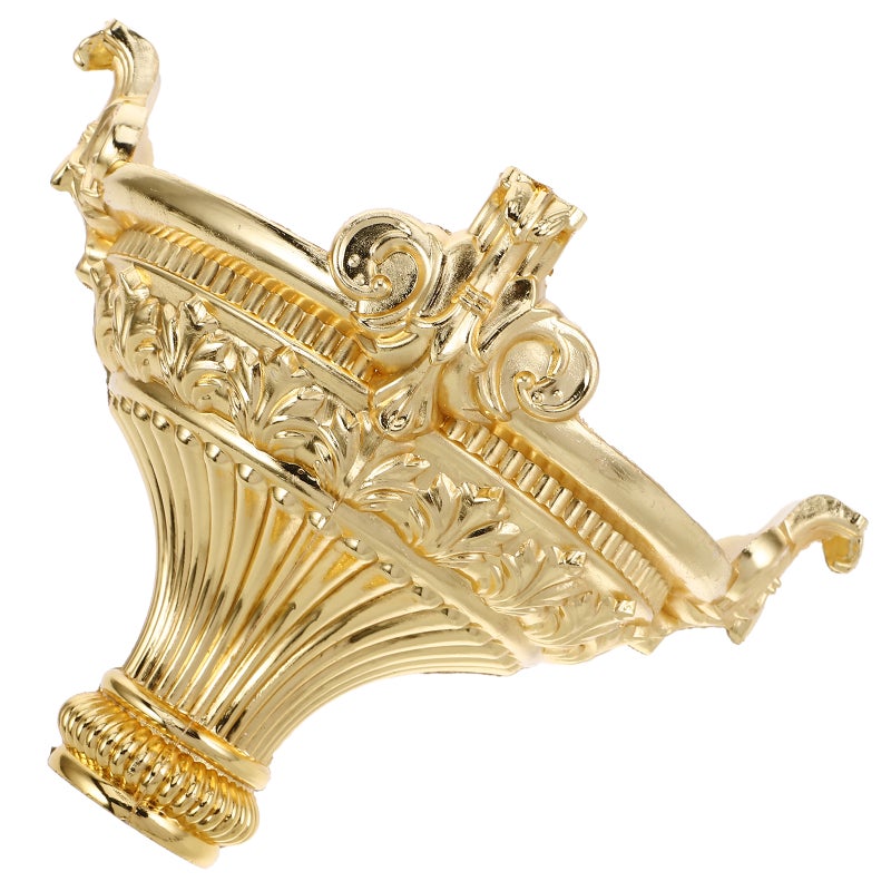 Middle East Metal Base for Displaying Vase Oriental Vase Stand Holder Rustic Metal Base for Flower Planter Alloy Table Base for Home Decoration - Image 1