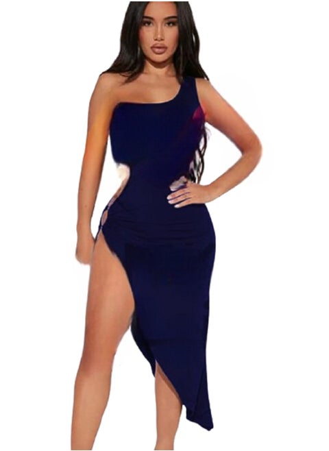 Women's lingerie soft open in the back, short on one side and long on the other