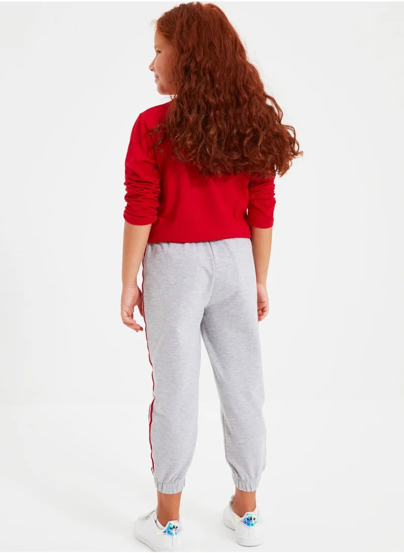 trendyol Kids Side Stripe Sweatpants
