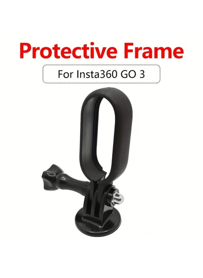 Durable Protective Frame Case Cover For Insta360 GO 3 With Tripod Adapter - Image 2