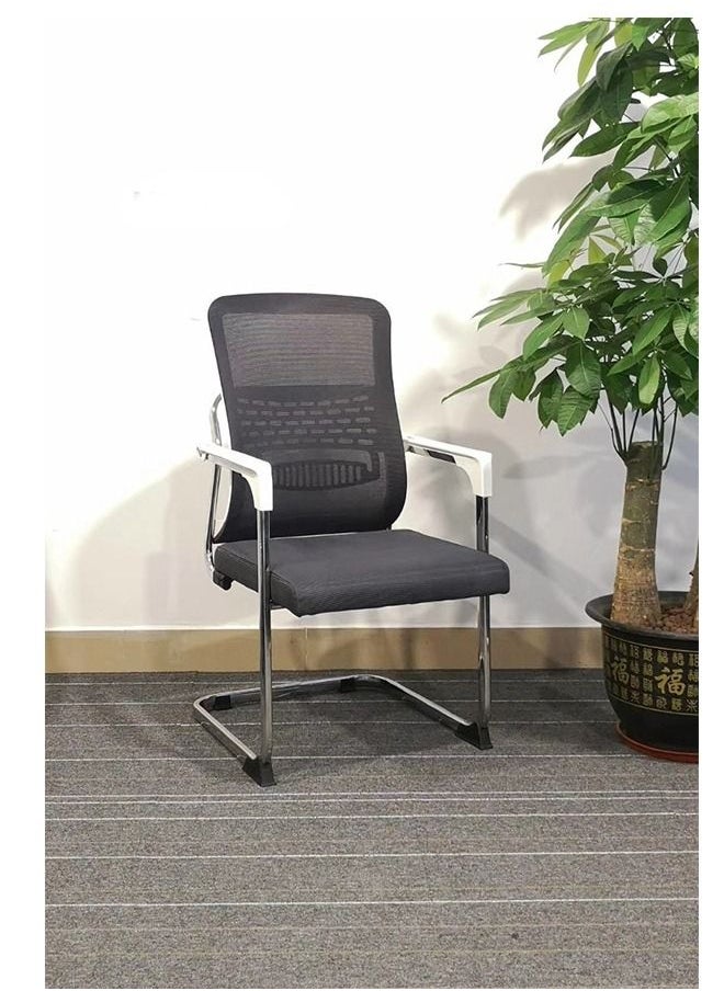 KARNAK Visitors Mesh Guest Chair With Mesh Upholstery and Breathable Fabric. 