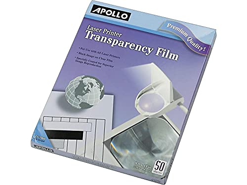 ACCO Brands Apollo Laser Jet Printer and Copier Transparency Film, 50 Sheets (CG7060) - Image 2