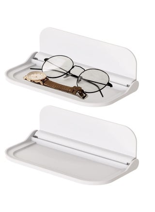 Floating Shelves Self Adhesive Shelf for Wall Small Easily Expand Space Bedroom Playroom Bathroom Living Room Kitchen Office 2Pcs - pzsku/ZF3D4E211AF54A8C4A656Z/45/_/1704610480/5a5ab4d5-3e4a-49cd-a609-d84a230765a5