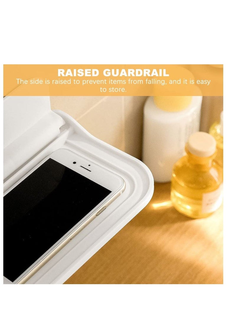 Floating Shelves Self Adhesive Shelf for Wall Small Easily Expand Space Bedroom Playroom Bathroom Living Room Kitchen Office 2Pcs