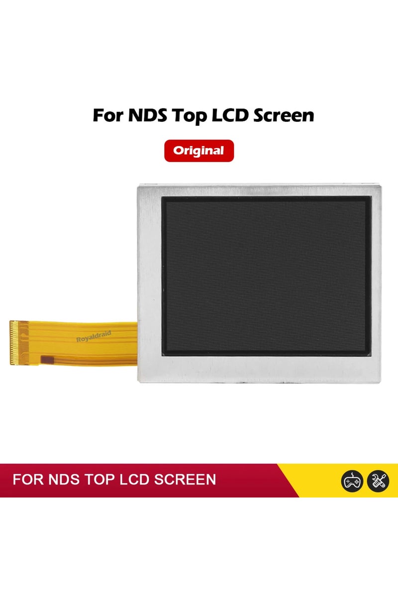 إيروريكس شاشة LCD علوية أصلية بديلة لجهاز ألعاب نينتندو DS (NDS) - قطعة واحدة