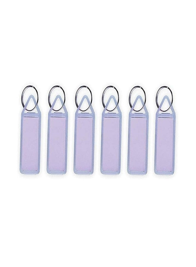 OffyBird Pack of 150 Key Chain with Name Tag - White Key Rings for Multiple Key Chains, Home and Office Key Tags with Two-Sided Writeable Name Lables, Key Bunch Organizer - Image 5