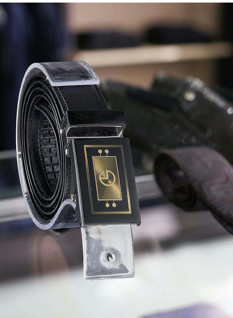 Belt Display Stands Set, 4 Pcs Clear Acrylic Belt Organizer Belt Display Case