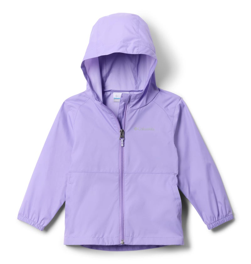 Columbia Youth Girls Switchback II Rain Jacket, Paisley Purple, Small - Image 1