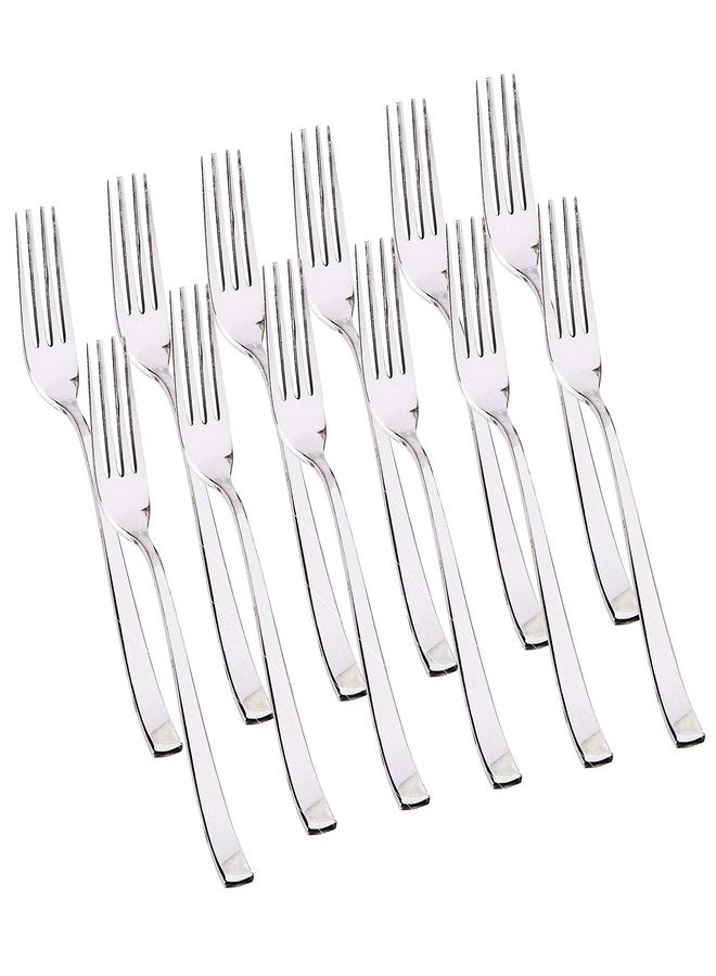 BLeaf Stainless Steel-Fork Set (Pack of 12) - Image 1
