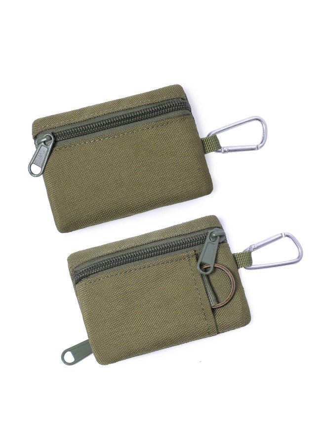 Generic Outdoor Mini Card Bag Mini Multi Kinetic Bank Card Coin Collection Wallet-Color:Black-Capacity:Below 20L - Image 3