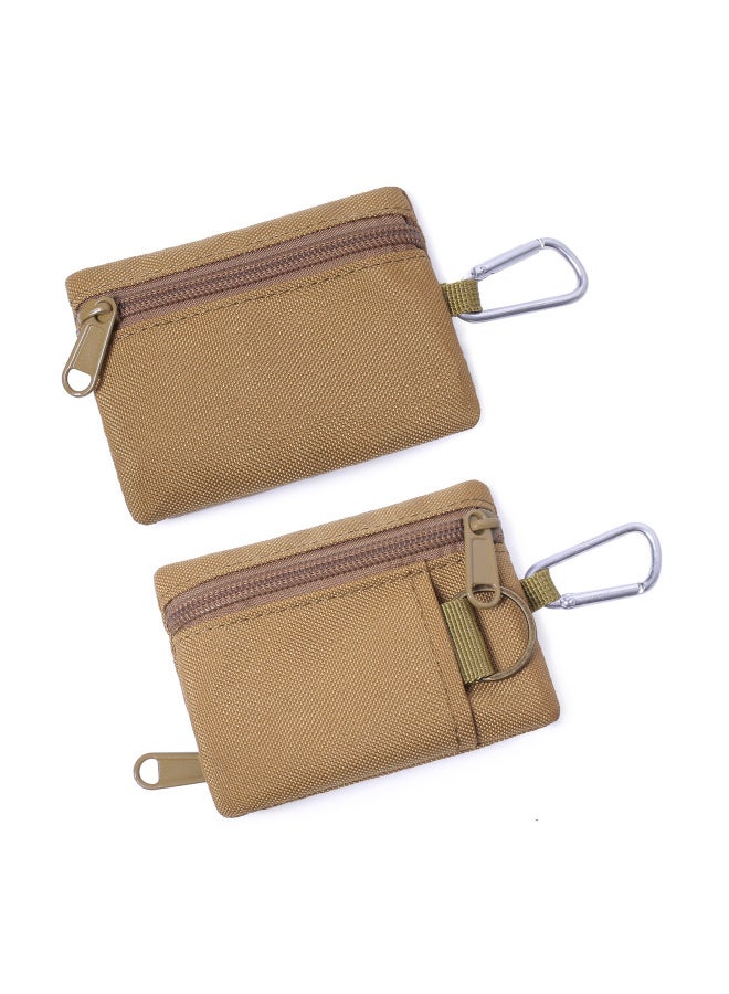 Generic Outdoor Mini Card Bag Mini Multi Kinetic Bank Card Coin Collection Wallet-Color:Black-Capacity:Below 20L - Image 5