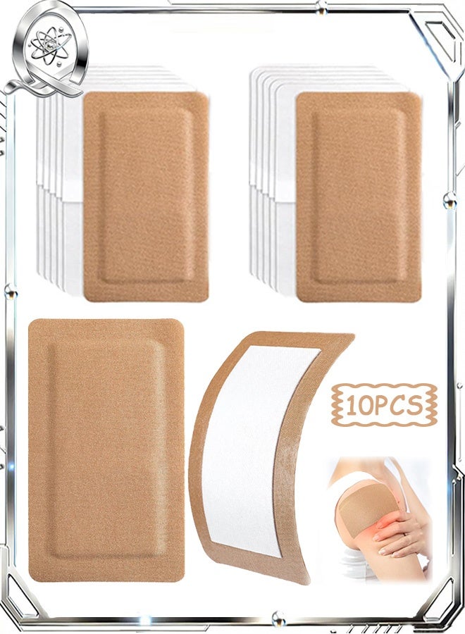 Quantum 10 PCS Extra Large Adhesive Bandages, Flexible Long Sterile Fabric Bandage, Large Adhesive Bandage with Non-Stick Pads for Wound Care - Image 1