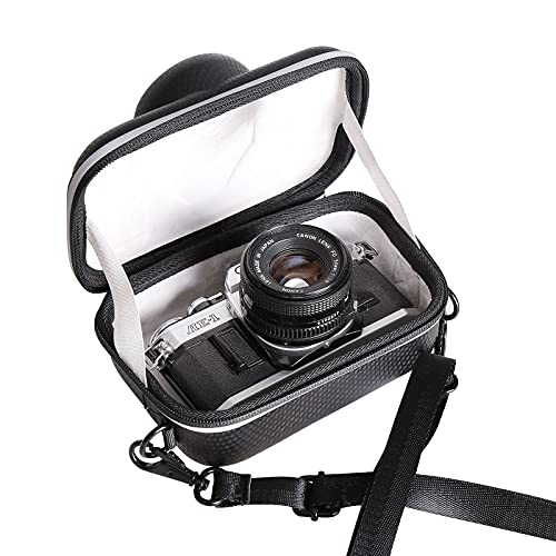 Mchoi Hard Carrying Case Compatible with Canon AE-1 35mm Film Camera,Case Only - Image 1